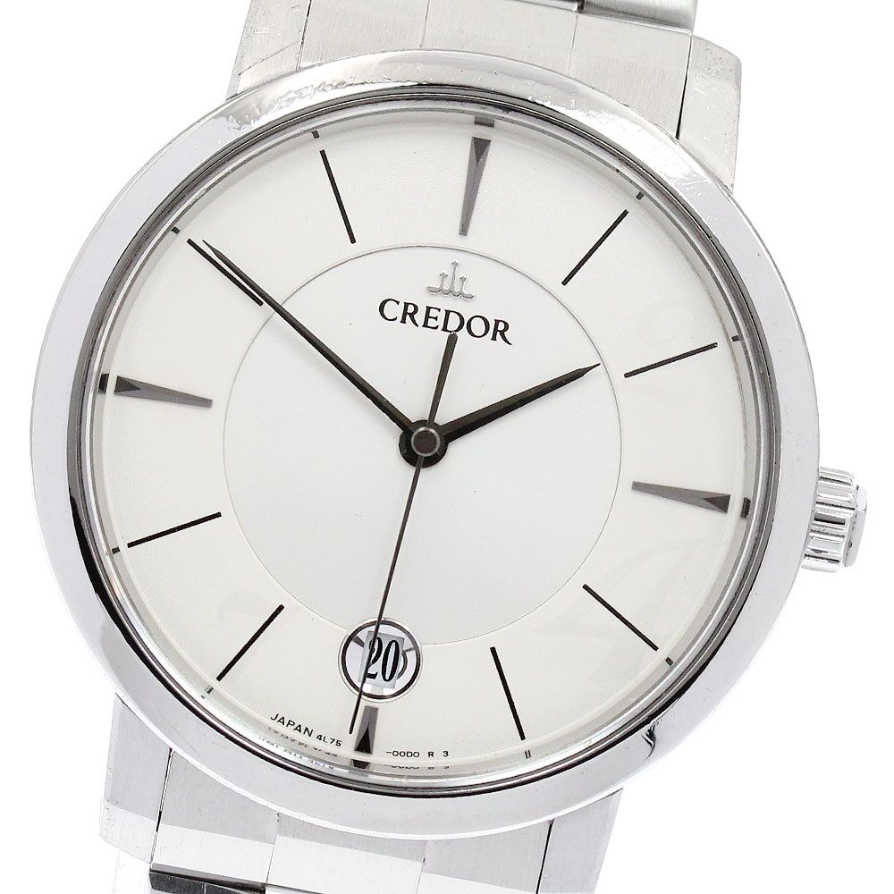 セイコー SEIKO GCBW991|4L75-00D0 クレドール シグノ デイト 自動巻き メンズ _932597