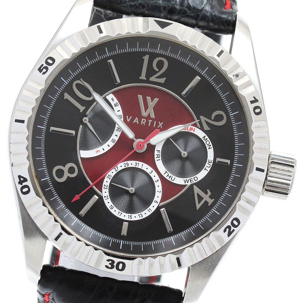 ヴァティックス VARTIX WA2VN ALIVE デイデイト パワーリザーブ 自動巻き メンズ 箱 保証書付き_939948