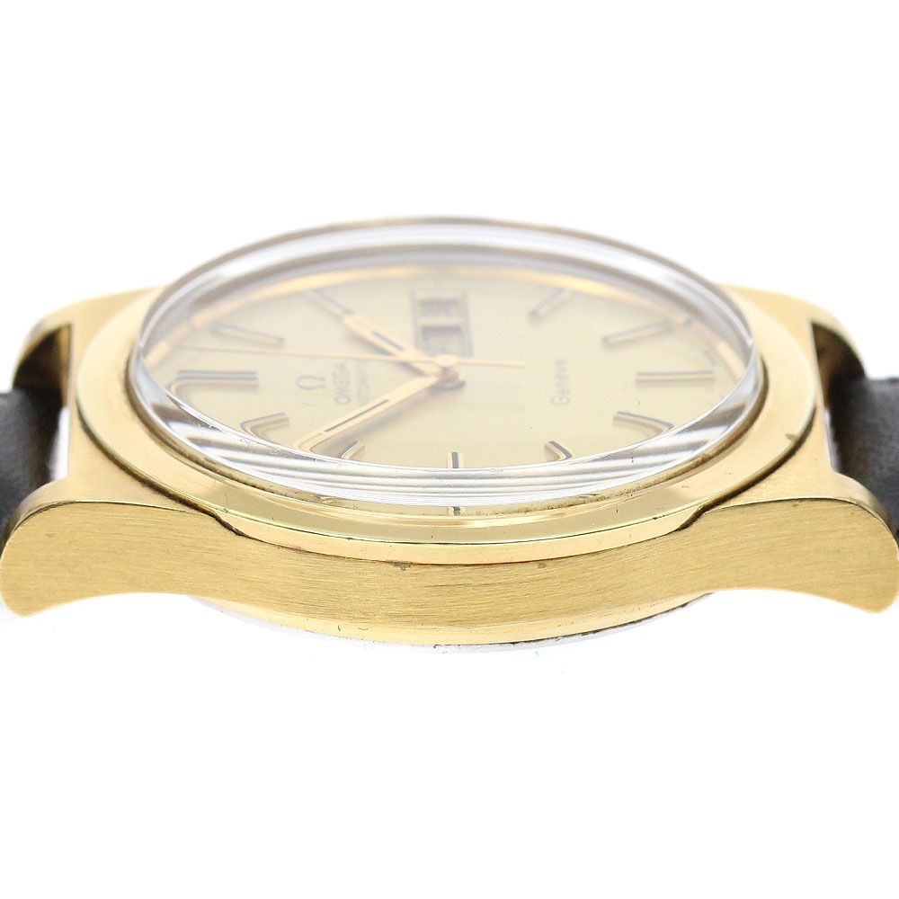  オメガ OMEGA 166.0169 ジュネーブ デイデイト Cal.1022 自動巻き メンズ _940206 ホワイト系 自動巻き時計 腕時計(アナログ)