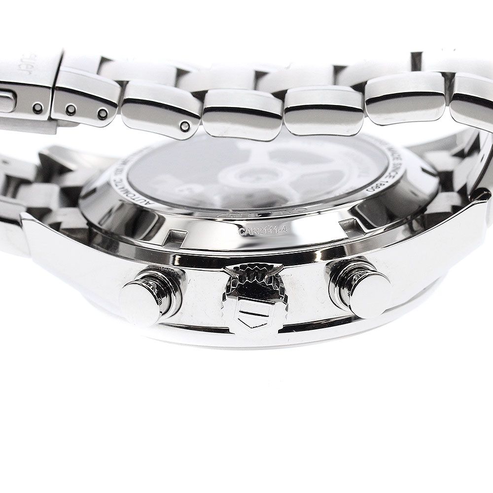  タグホイヤー TAG HEUER CAR2111.BA0724 カレラ CAL.1887 クロノグラフ デイト 自動巻き メンズ 箱 保証書付き_942771 クルーネック 自動巻き時計 腕時計(アナログ)