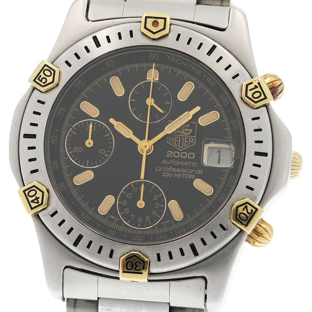 タグホイヤー TAG HEUER 165.306 2000シリーズ クロノグラフ 自動巻き メンズ _935810