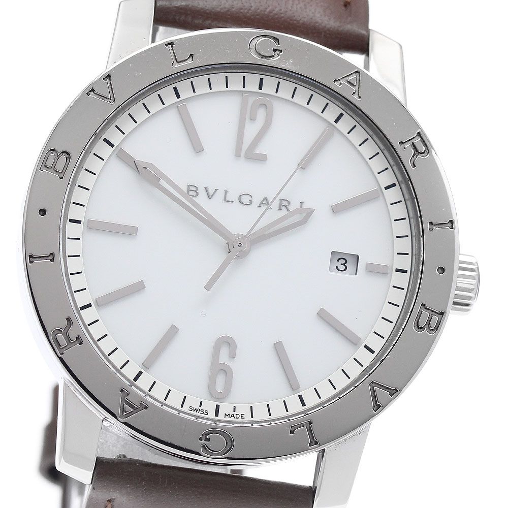 ブルガリ BVLGARI BB41S ブルガリブルガリ デイト 自動巻き メンズ _936352