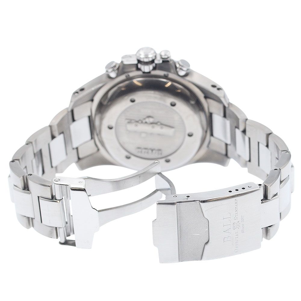  ボールウォッチ BALLWATCH DC1016A-SJ-BK ボールウォッチ エンジニアハイドロカーボン クロノグラフ 自動巻き メンズ 保証書付き_939818 グレー系 自動巻き時計 腕時計(アナログ)