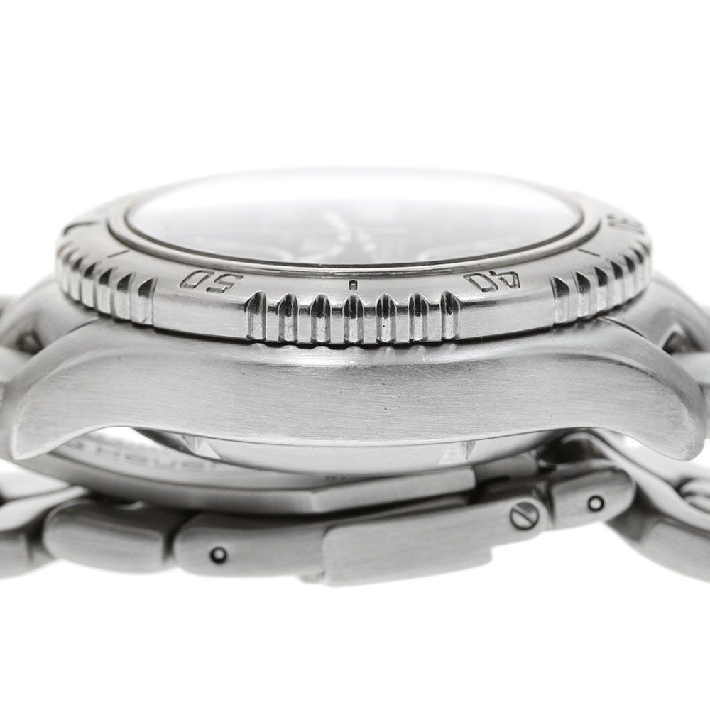  タグホイヤー TAG HEUER CT2111 リンク クロノグラフ デイト 自動巻き メンズ _942749 ニット 自動巻き時計 腕時計(アナログ)