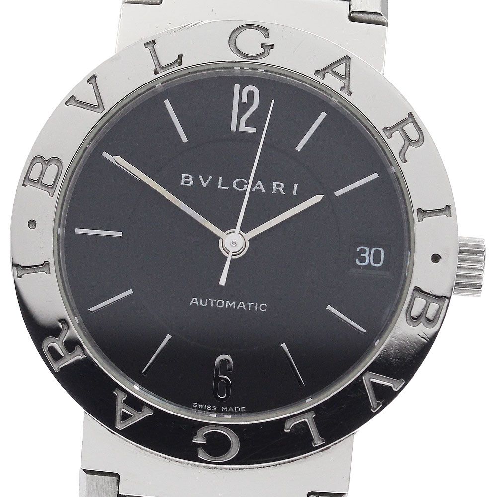 ブルガリ BVLGARI BB33SS ブルガリブルガリ デイト 自動巻き メンズ 保証書付き_938053