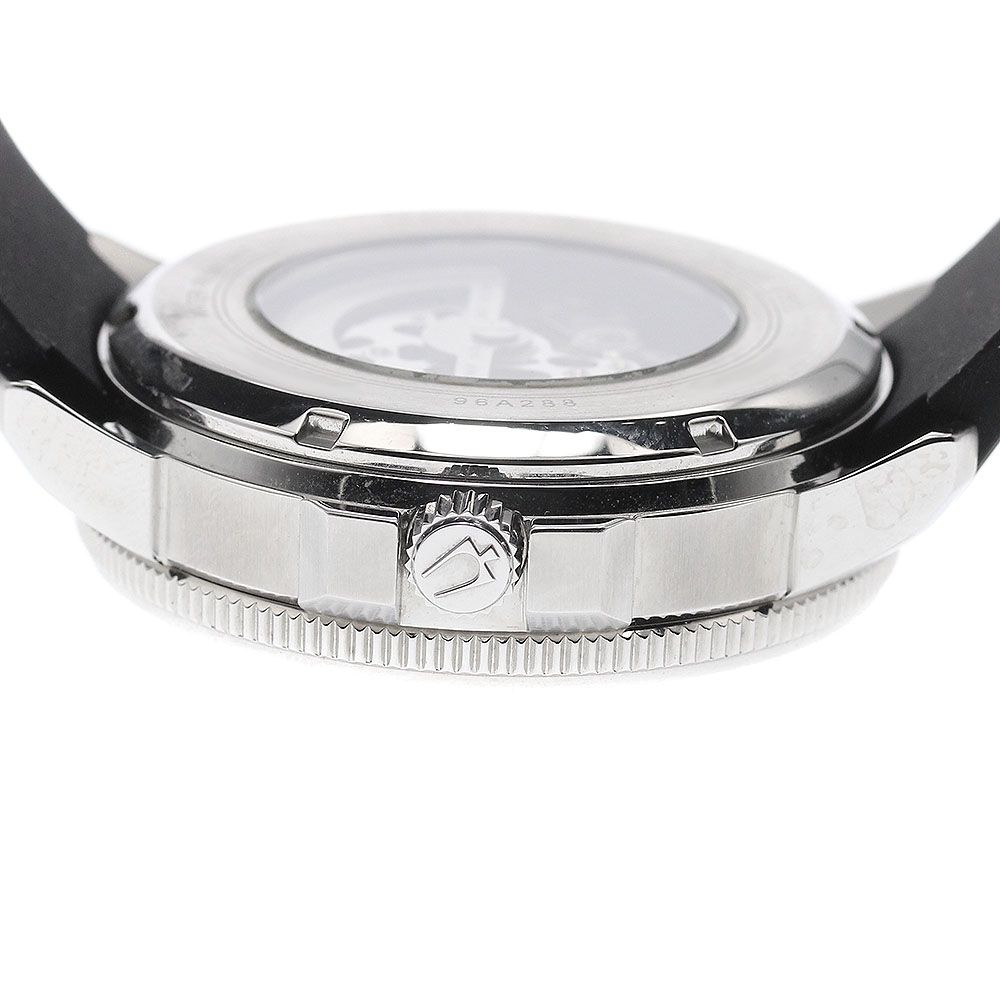  ブローバ BULOVA 96A288 マリンスター 自動巻き メンズ 箱 保証書付き_941836 Vネック 自動巻き時計 腕時計(アナログ)