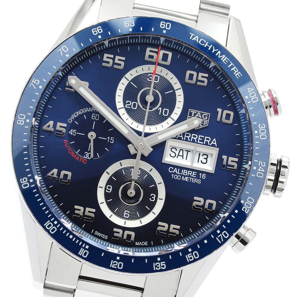 タグホイヤー TAG HEUER CV2A1V カレラ キャリバー16 デイデイト クロノグラフ 自動巻き メンズ _939692