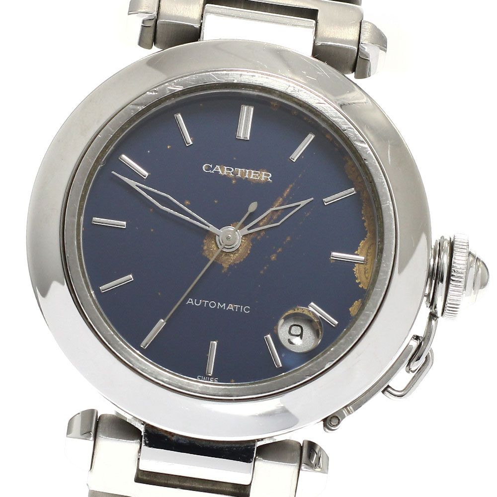 カルティエ CARTIER W31014M7 パシャC デイト 自動巻き ボーイズ 保証書付き_911951