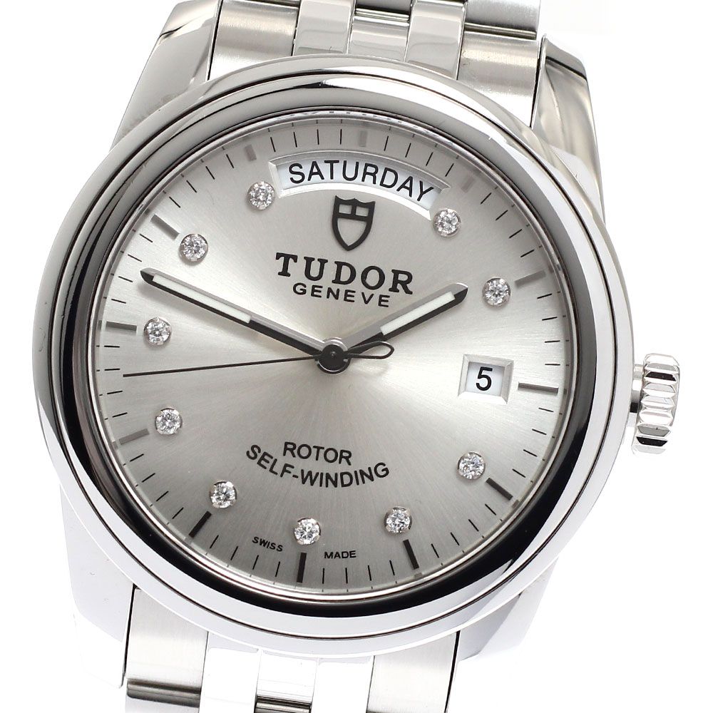 チュードル TUDOR 56000 グラマー デイトデイ 自動巻き メンズ 保証書付き_933147