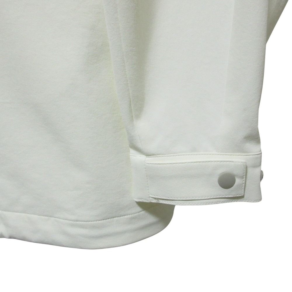 美品 クリーニング済 24SS CLANE クラネ ラッシュガード ハーフジップ トップス パーカー 16122-4172 サイズ1 ホワイト レディース 古着 中古 USED CLANE - ラッシュ ガード ハーフ ジップトップス - PACKABLE RASH