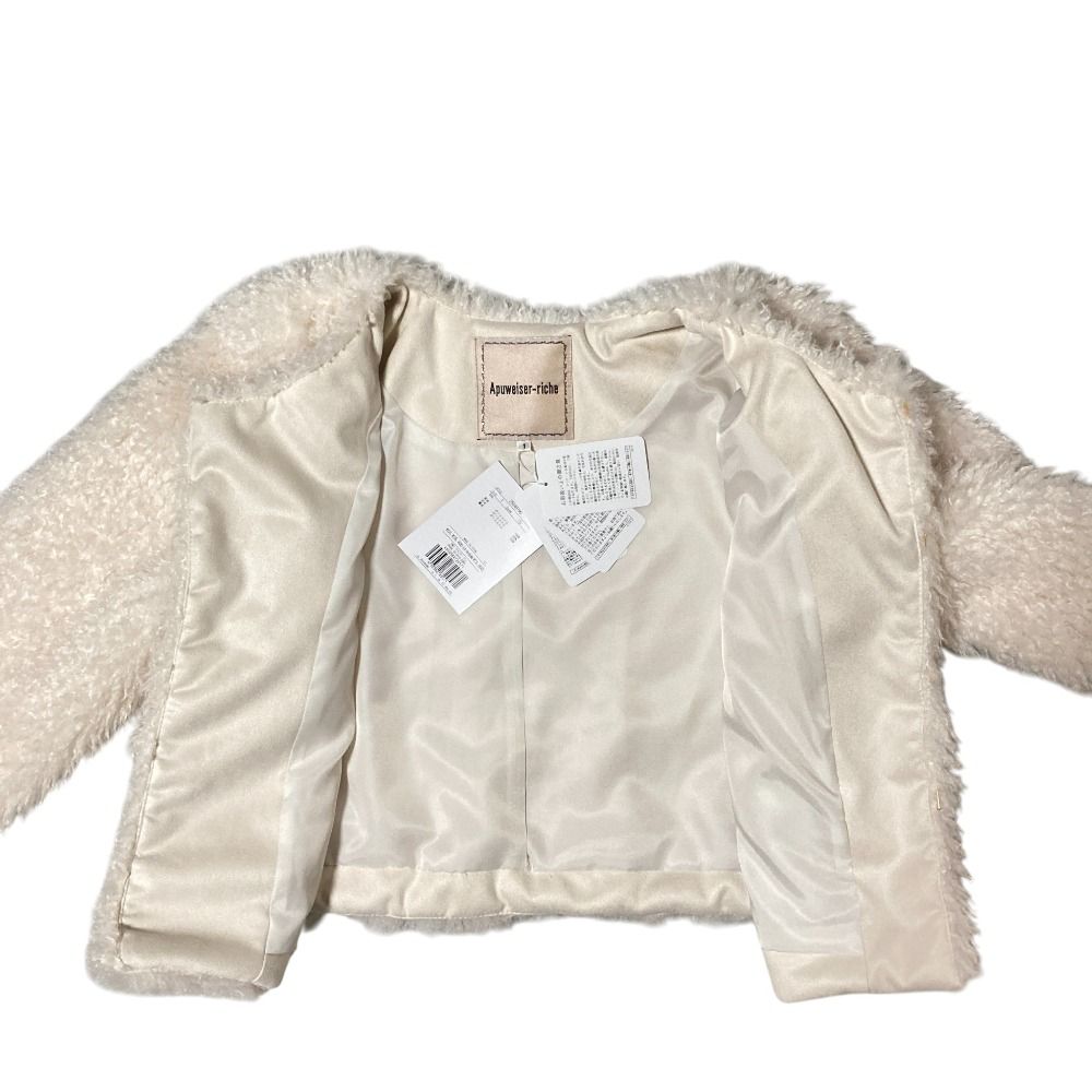 未使用 25AW Apuweiser-riche アプワイザーリッシェ ファーブルゾン 未使用 25AW Apuweiser-riche アプワイザーリッシェ ファーブルゾン