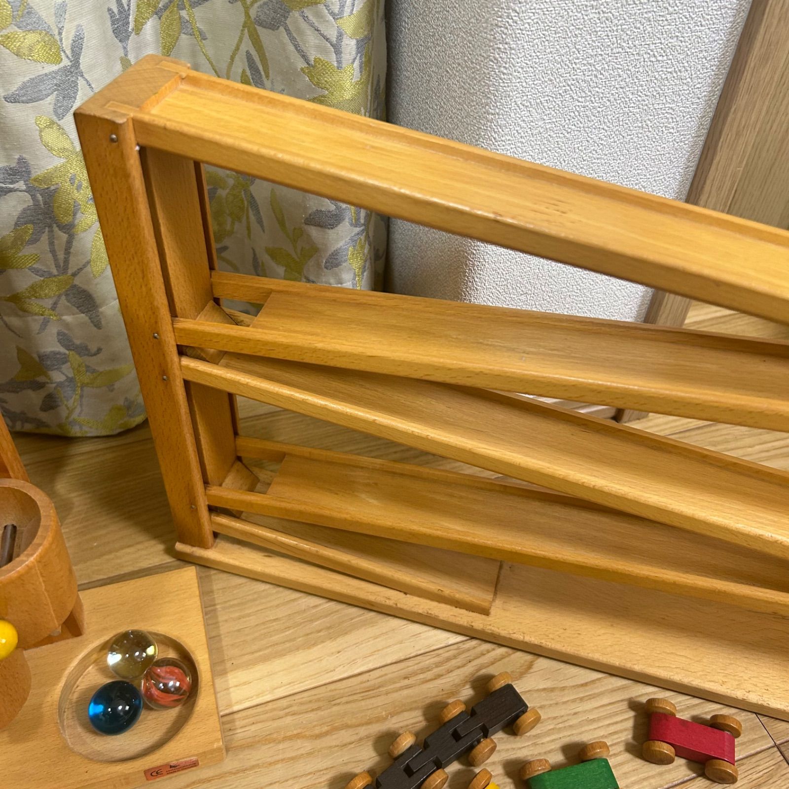 ベック社 スロープトイ 3点セット シロフォン付 玉の塔 カートレイン 