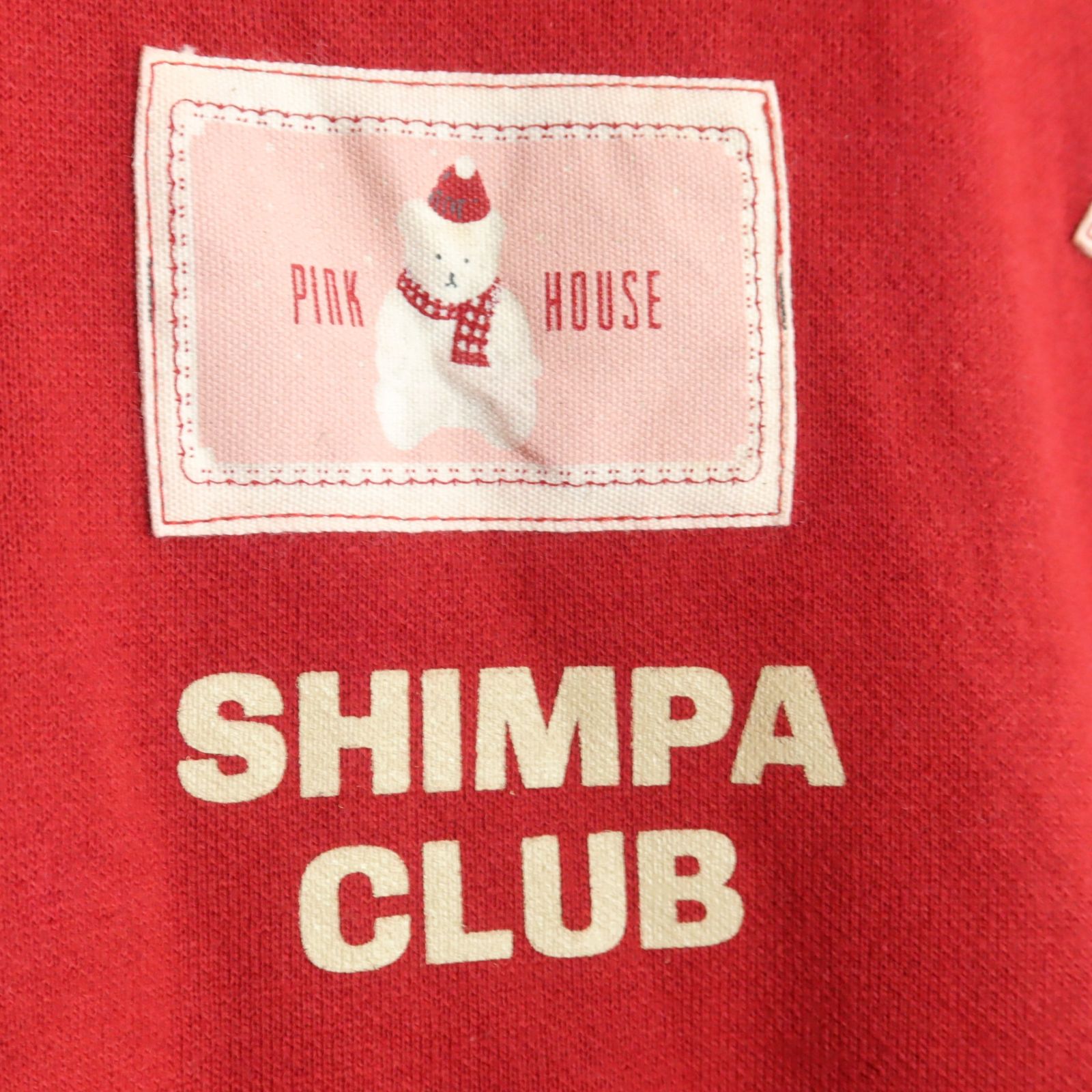ピンクハウス☆スノーくまワッペンがいっぱい♪ 鮮やか可愛い
