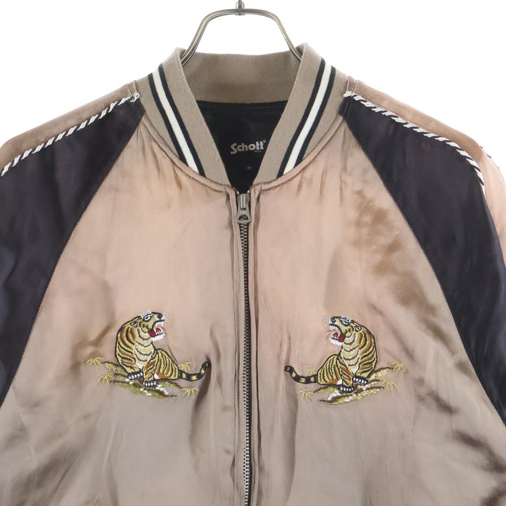 SCHOTT (ショット) 25SS RAYON SUKA ASING JACKET レーヨン 虎 龍