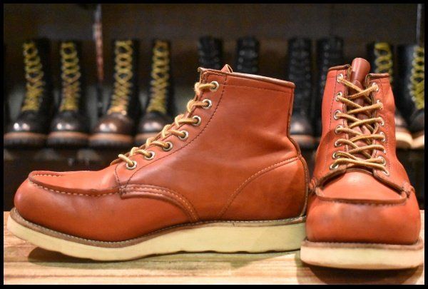 7.5E 良品 半円犬タグ 95年】レッドウィング 875 アイリッシュセッター