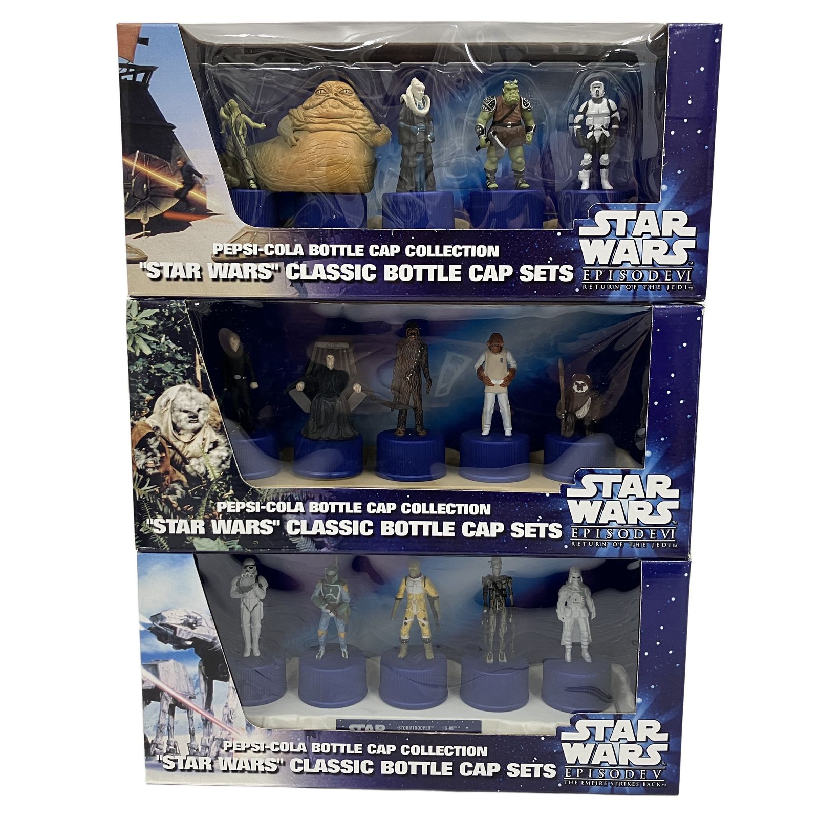 STAR WARS CLASSIC BOTTLE CAP SETS スターウォーズ クラシック ボトル