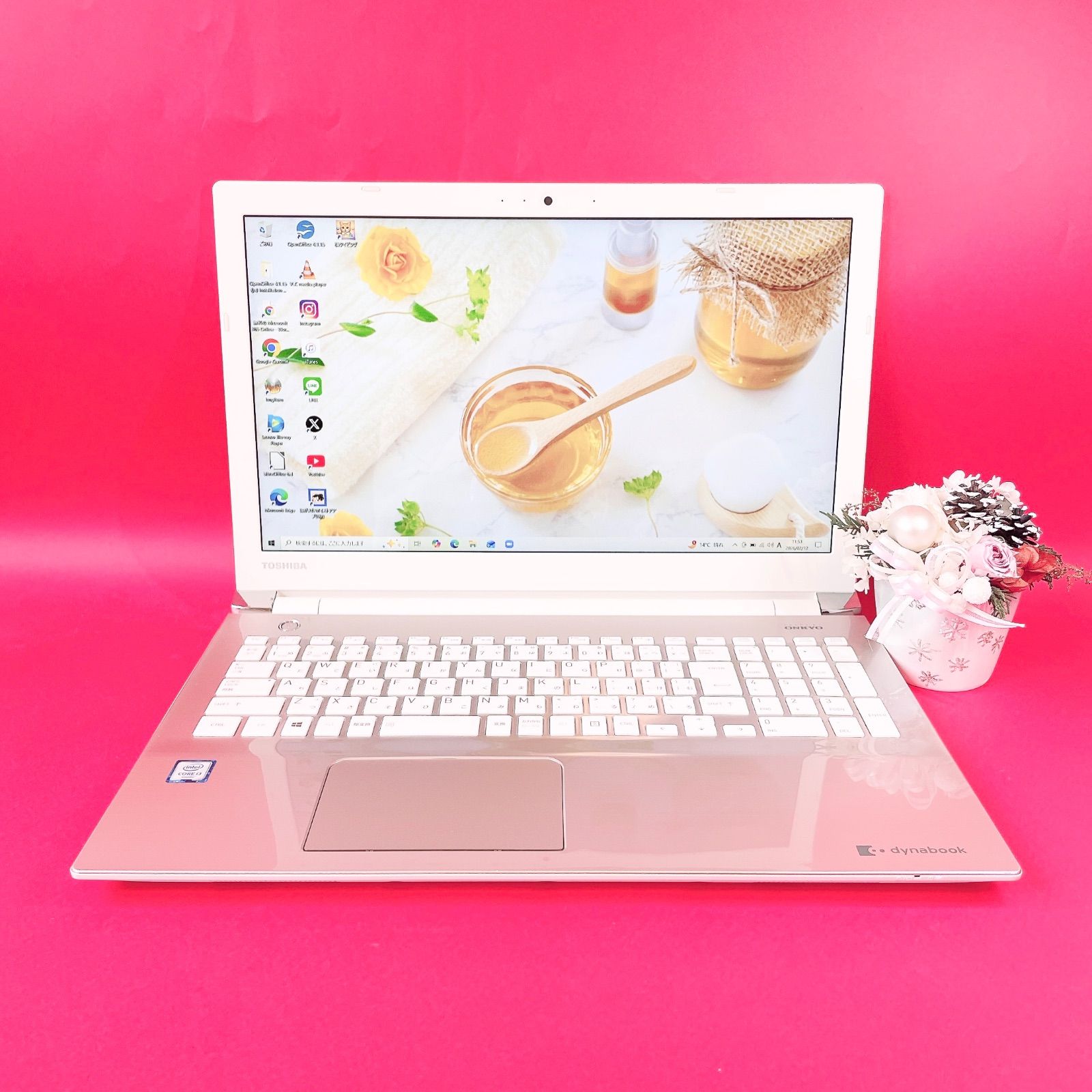 ノートPC ブルーレイ見れる❣️初期設定済みですぐ使える✨️人気No.1