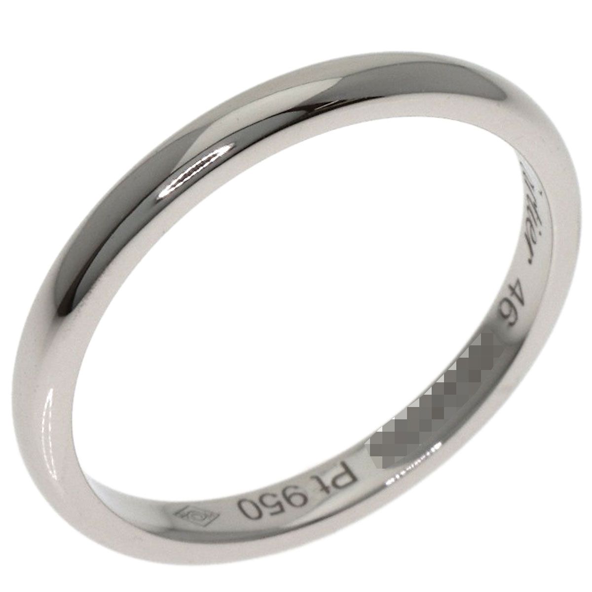 CARTIER カルティエ 1895 ウェディング #46 リング・指輪 PT950