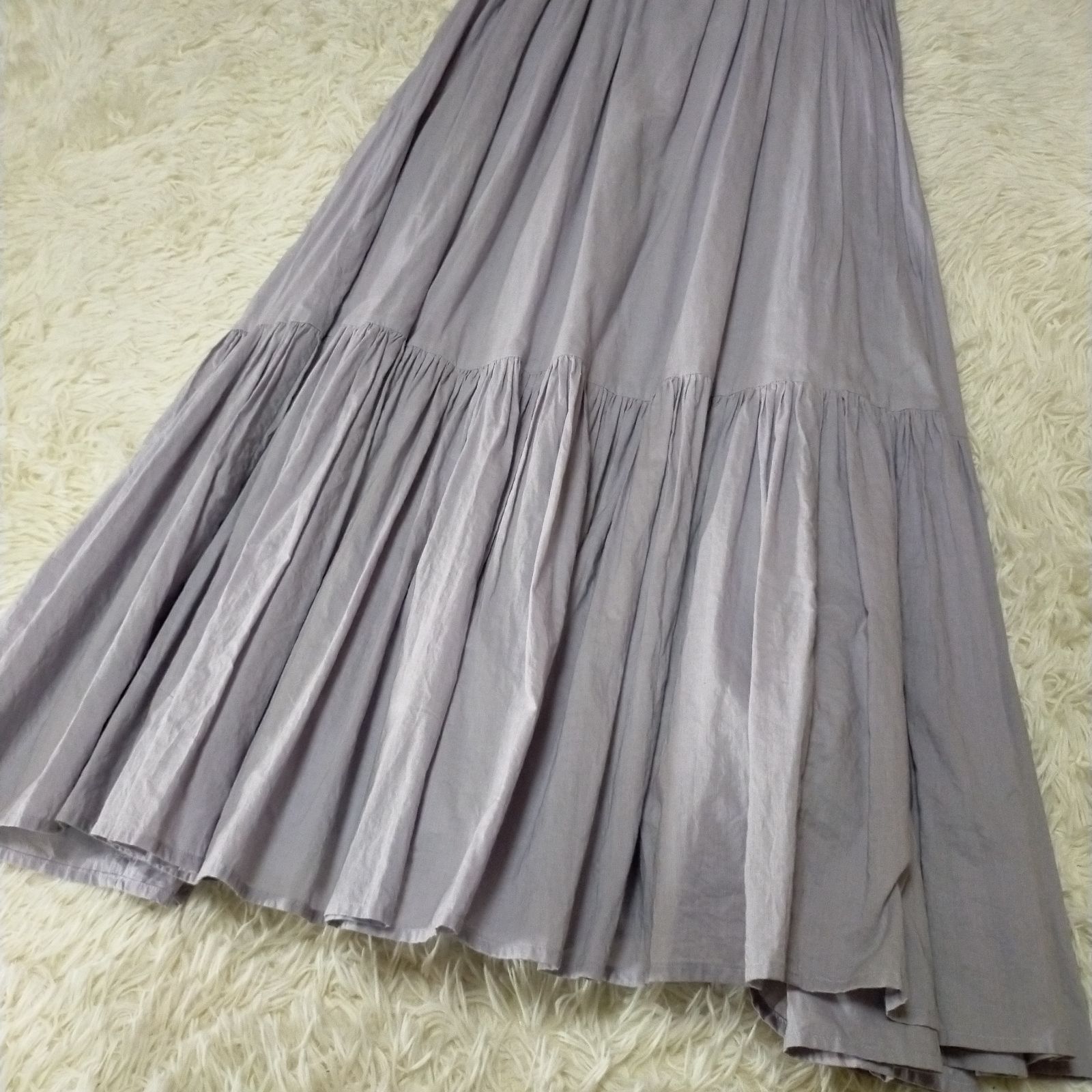 MARIHA 希少38 すずらんのドレス パープル 紫 ラベンダー マリハ