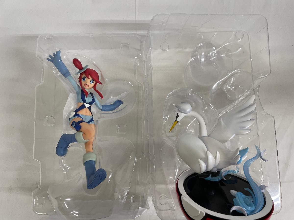 未開封 フロウ&スワンナ ポケットモンスター ブラック&ホワイト 1/8 フウロ＆スワンナ ポケットモンスター ブラック・ホワイト 1/8 PVC製