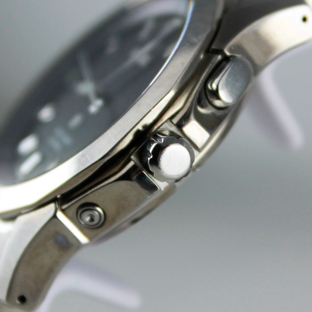 SEIKO ブライツ 5B21-0AA0 電波時計 チタン クオーツ ブラック文字盤