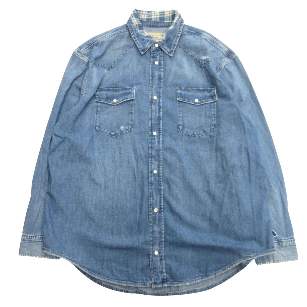 新品同様 POLO RALPH LAUREN ポロ ラルフローレン デニム ウエスタン