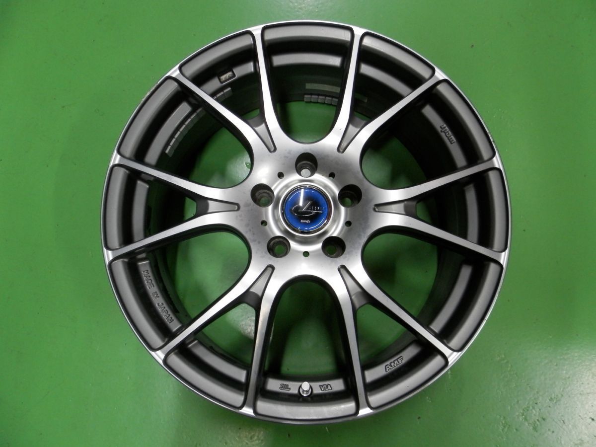 80 ノア ウェッズ レオニス NAVIA02 社外 18インチアルミホイール 4本