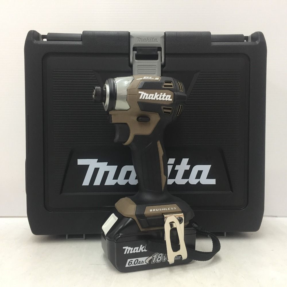 makita マキタ 18V 6.0Ah 充電式インパクトドライバ オーセンティック