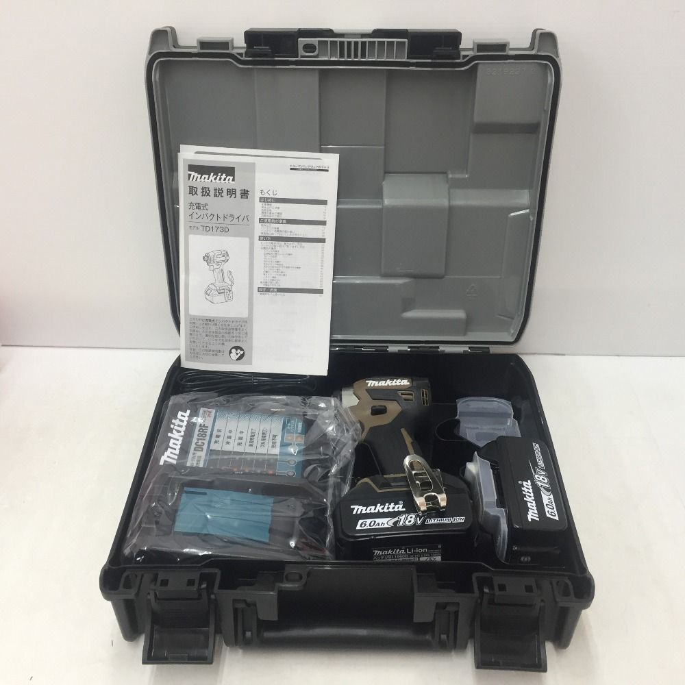 makita マキタ 18V 6.0Ah 充電式インパクトドライバ オーセンティック 