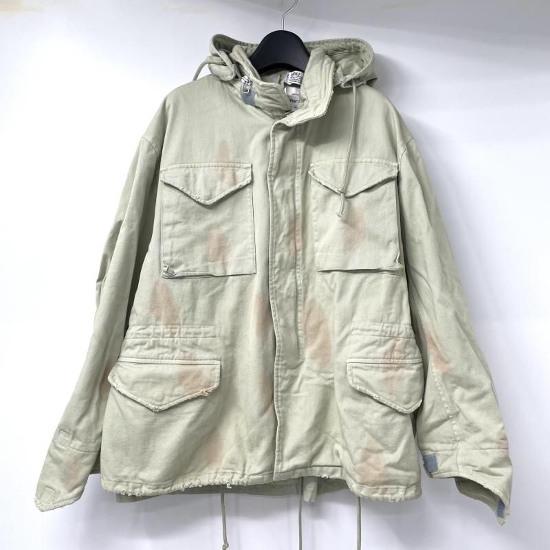中古】DAIRIKU 22AW New Hollywood M65 Jacket サイズM ベージュ 22AW 