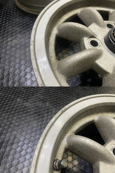 ☆ROVER 【旧車ホイール】ROVER MINI ローバーミニ 純正ホイール 12