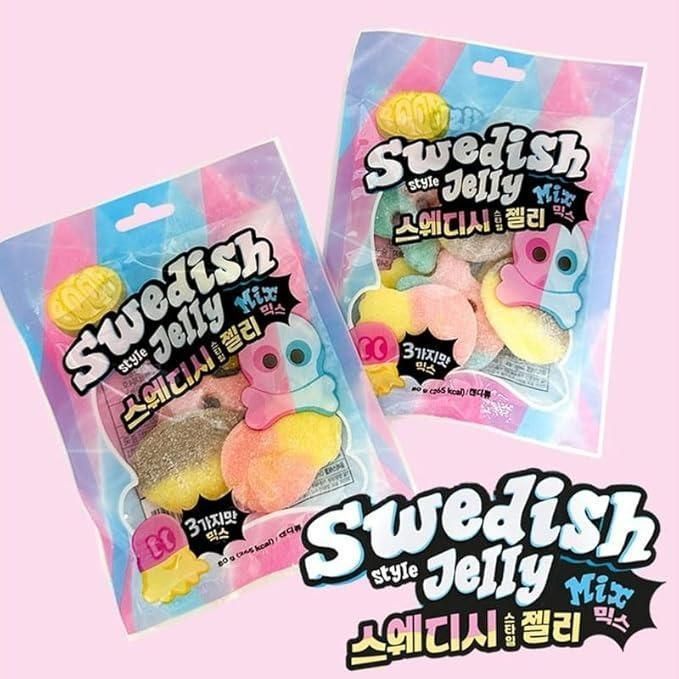 SNS大人気】スウェディッシュキャンディ3種味比べセット - メルカリ