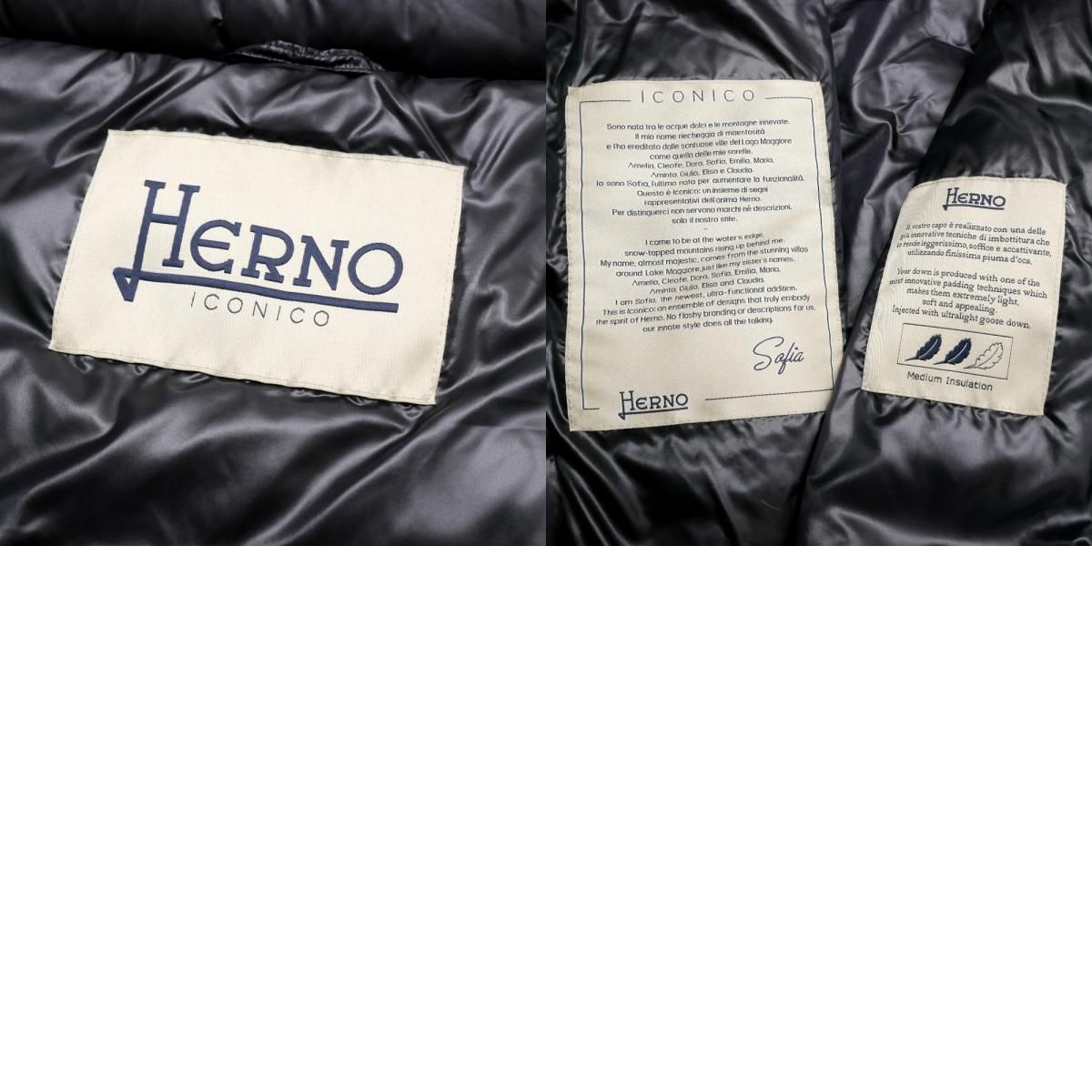 Herno ヘルノ イコニコ ソフィア ジャケット ICONICO Sofia ダウン 