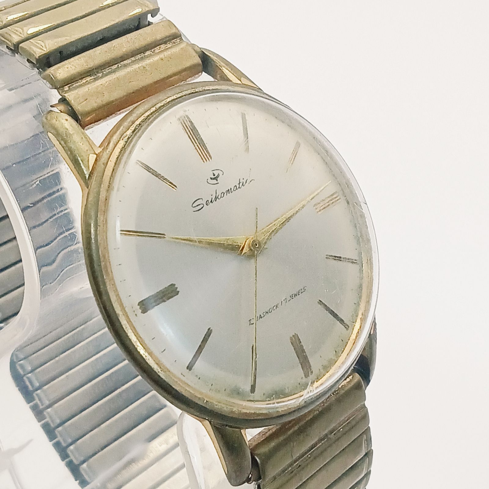 稼働】0213-5 SEIKO matic セイコー マチック 15007 メンズ腕時計 自動 