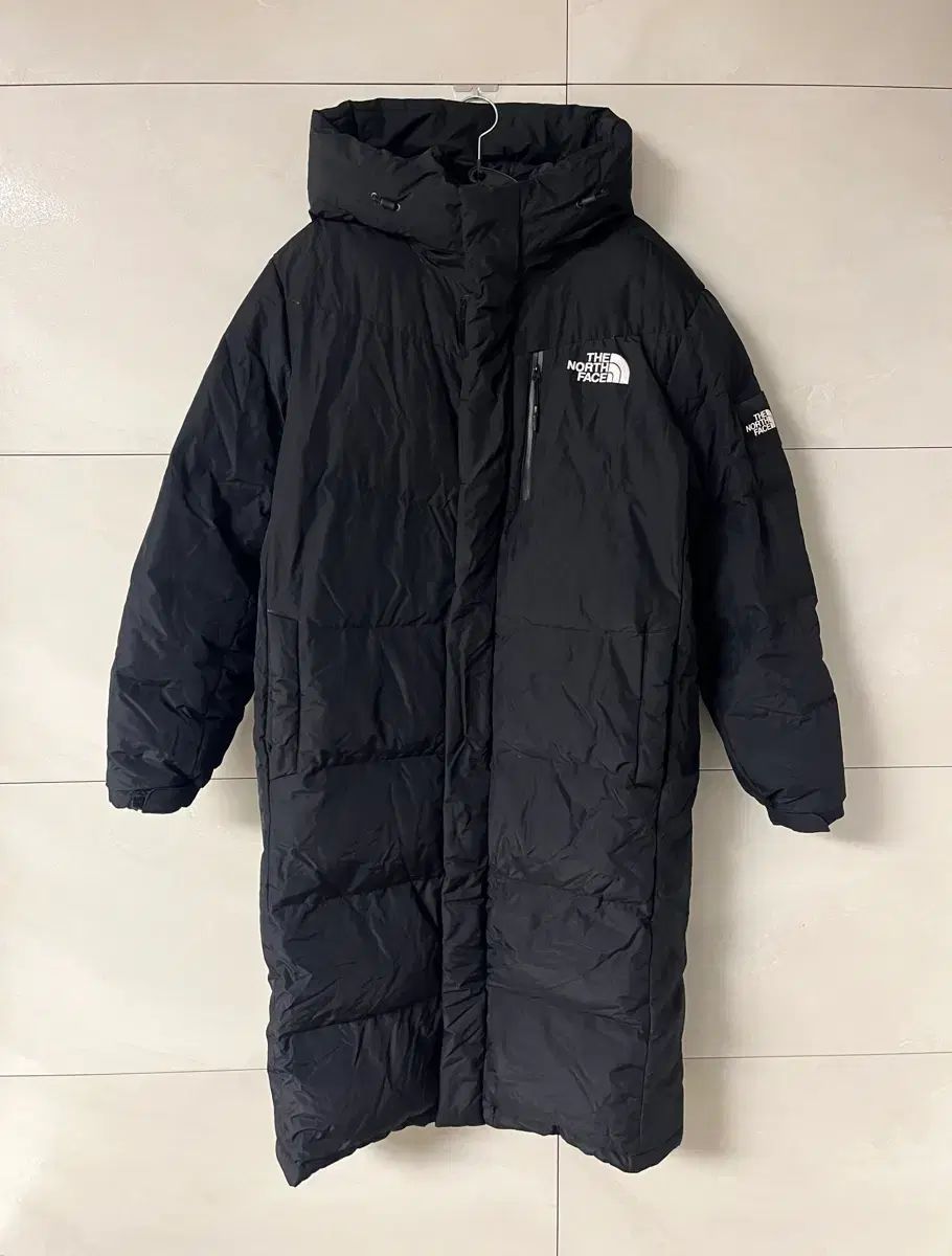 THE NORTH FACE ザノースフェイス ロング丈 ダウンジャケット ブラック L/100