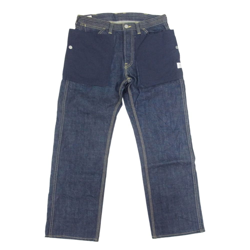 SASSAFRAS フォールリーフ スプレイヤー ショートパンツ L ブルー