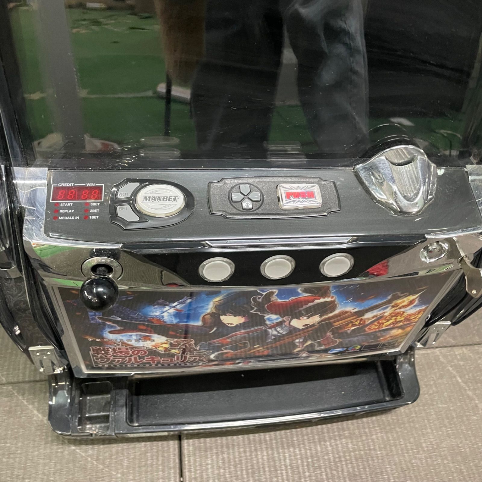 パチスロ　実機　戦場のヴァルキュリア ♭ 戦場のヴァルキュリア スロット実機 パチスロ ジャンク - メルカリ