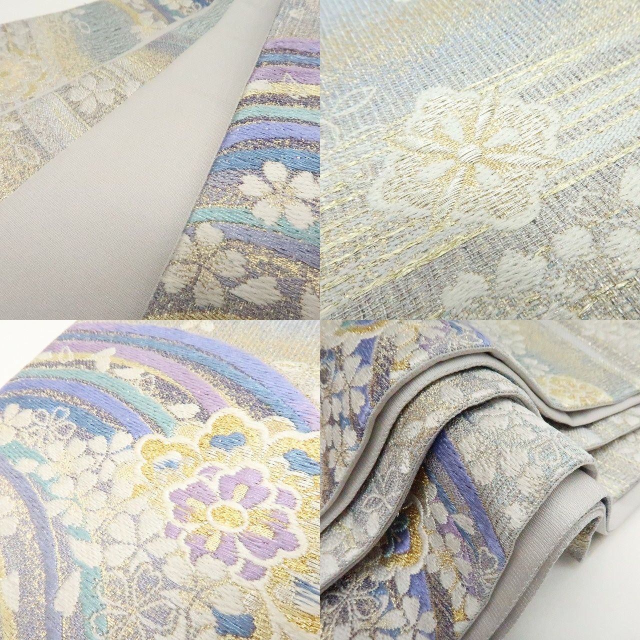 百華❀O-236◇新品 正絹 着物 やまと誂製 桜 華文 袋帯 - メルカリ