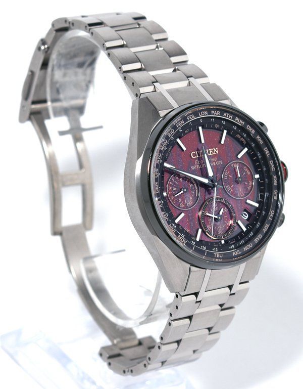 良品！CITIZEN シチズン ATTESA アテッサ JOUNETSU COLLECTION 世界限定1100本 CC4005-71Z F950-T026028 エコ ドライブ電波時計 メンズ シチズン アテッサ（機能（腕時計・スマートウォッチ