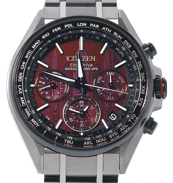 良品！CITIZEN シチズン ATTESA アテッサ JOUNETSU COLLECTION 世界限定1100本 CC4005-71Z F950-T026028 エコ ドライブ電波時計 メンズ シチズン アテッサ（機能（腕時計・スマートウォッチ