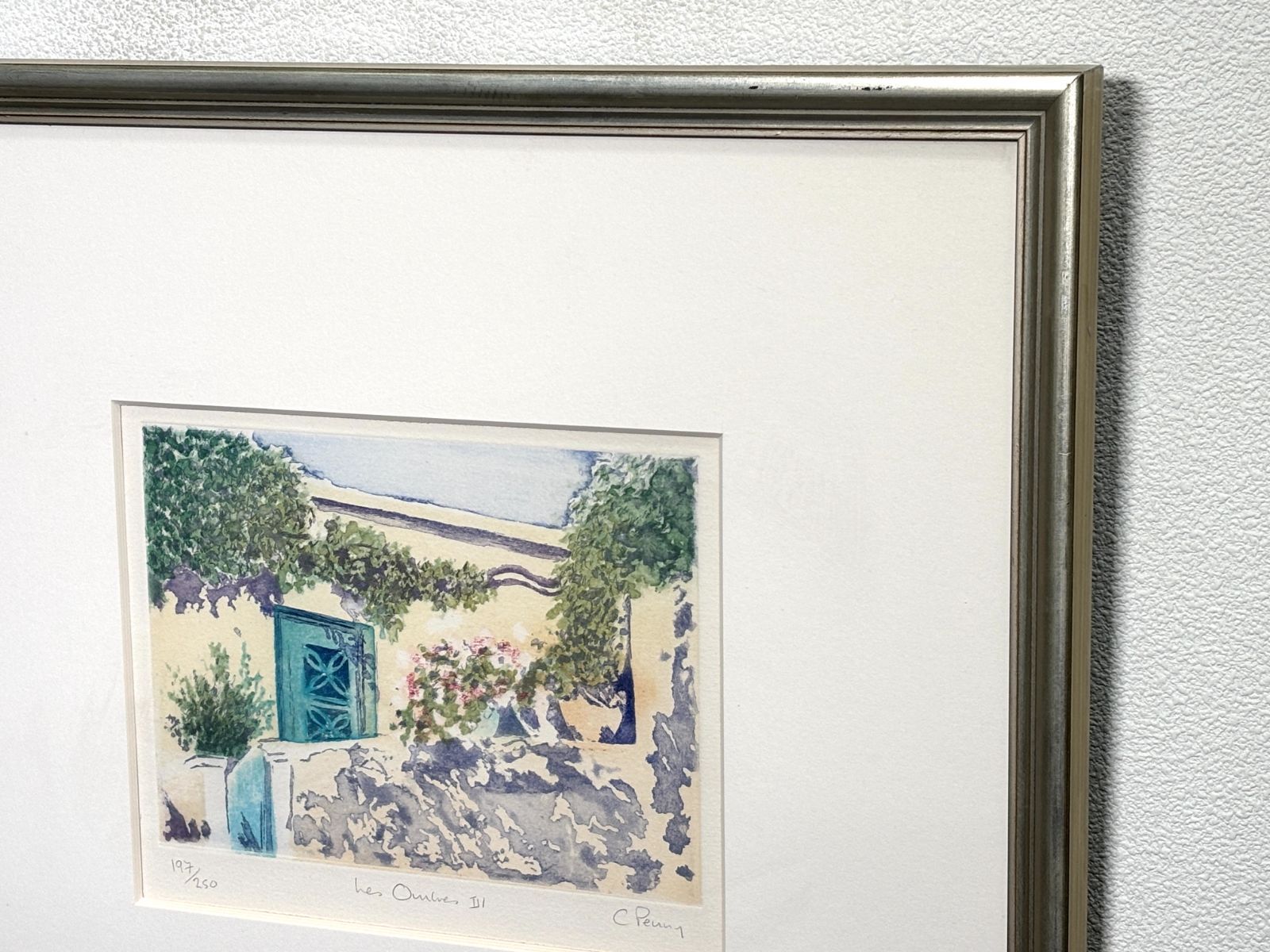 チャールズ・ペニー 日差し Ⅲ 197/250 シルクスクリーン 直筆サイン