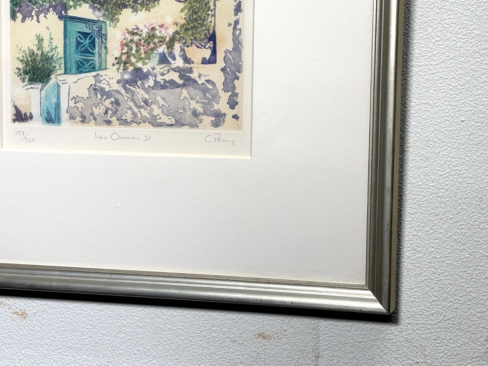 チャールズ・ペニー 日差し Ⅲ 197/250 シルクスクリーン 直筆サイン