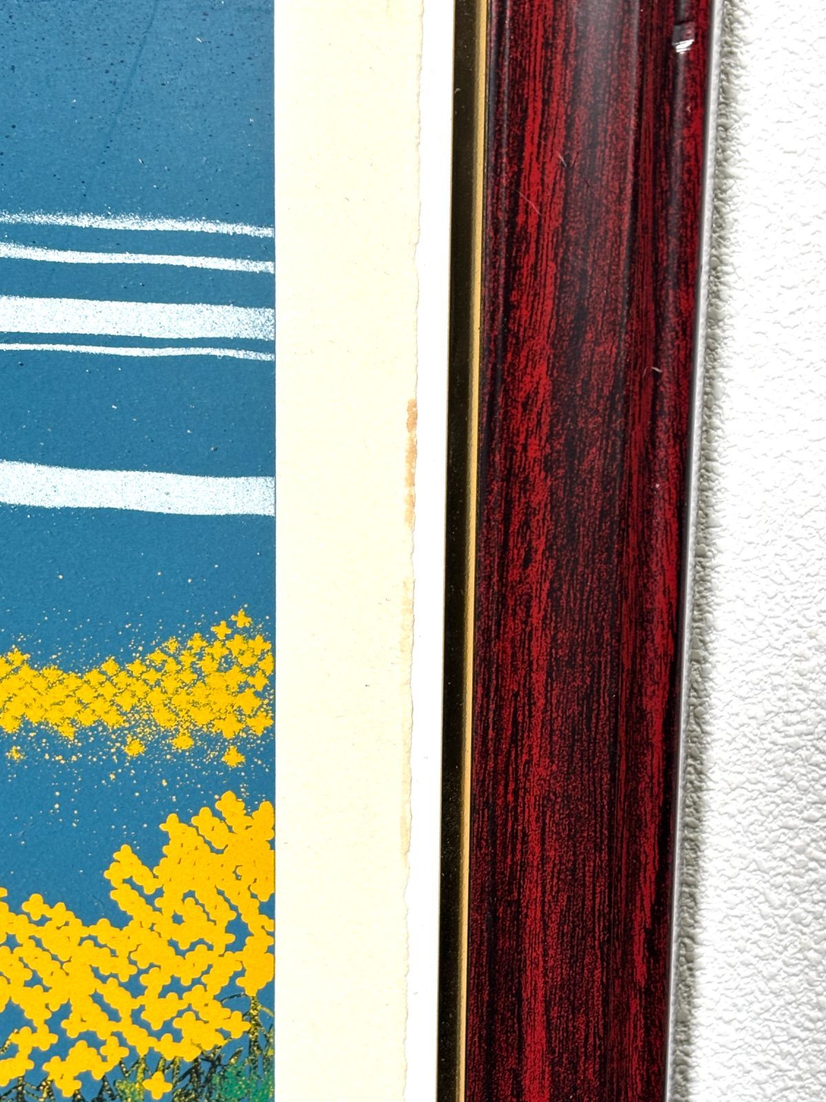 宮田雅之 童の四季 夏 278/880 シルクスクリーン 直筆サイン 絵画 額装