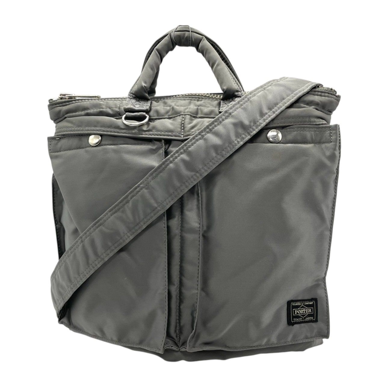 美品 ポーター PORTER 2WAY ショルダーバッグ トートバッグ ナイロン