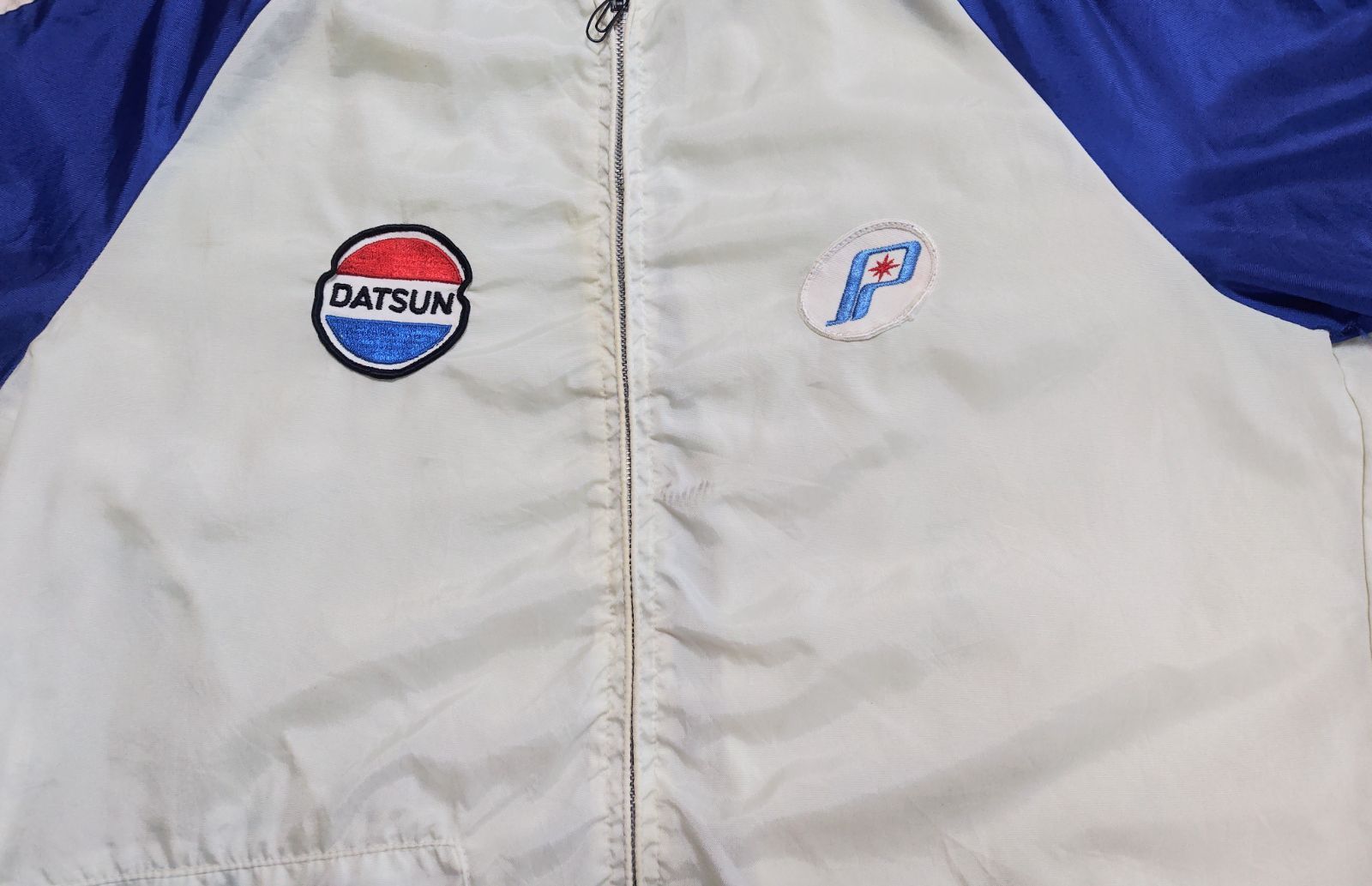 70s〜80s カナダ製 DATSUN ダットサン レーシングジャケット ナイロン