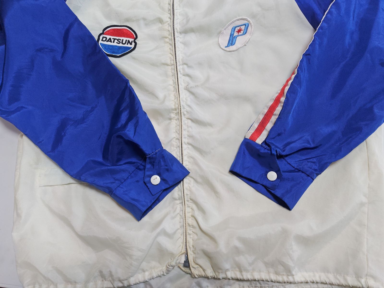 70s〜80s カナダ製 DATSUN ダットサン レーシングジャケット ナイロン
