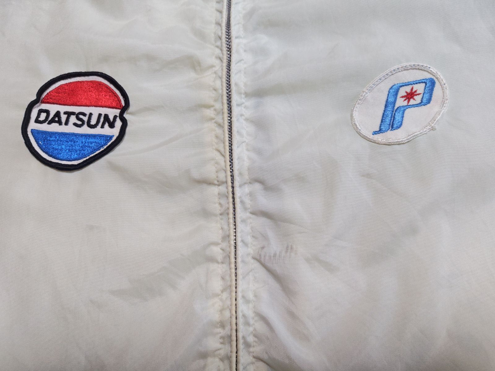 70s〜80s カナダ製 DATSUN ダットサン レーシングジャケット ナイロン 