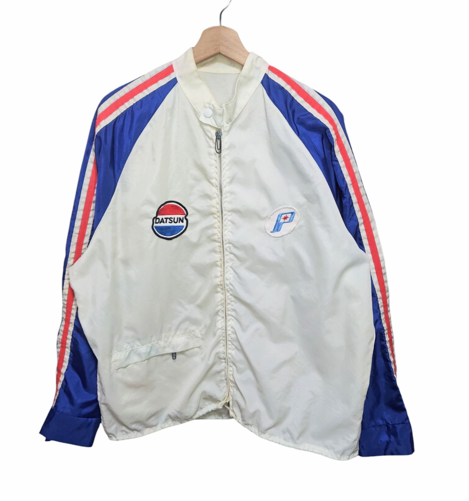70s〜80s カナダ製 DATSUN ダットサン レーシングジャケット ナイロン