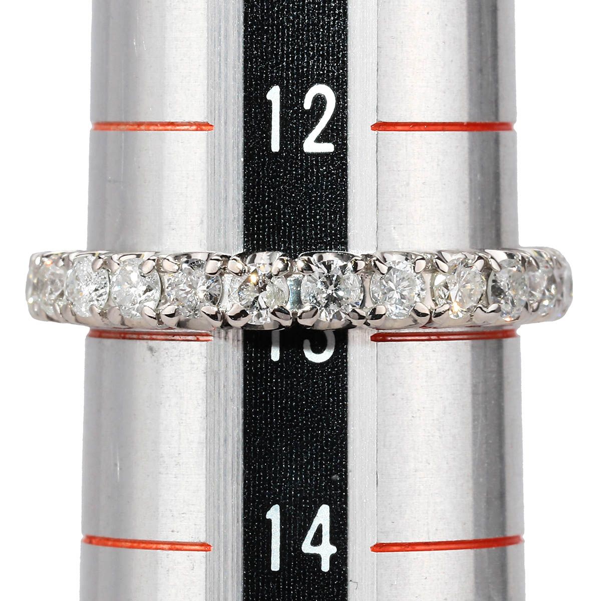 ダイヤモンド 1ct プラチナ Pt900 エタニティリング I1クラス 指輪 13 