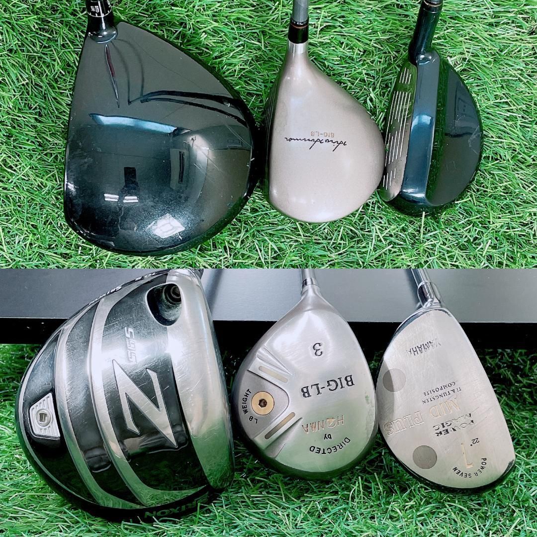 初心者応援 SRIXON入りレフティ豪華13本フルセット！ スリクソン